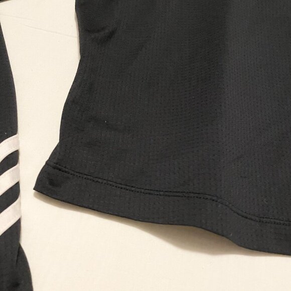 Adidas Shirt Long Sleeve Quarter Zip Youth Kids Size Large - Picture 16 of 16